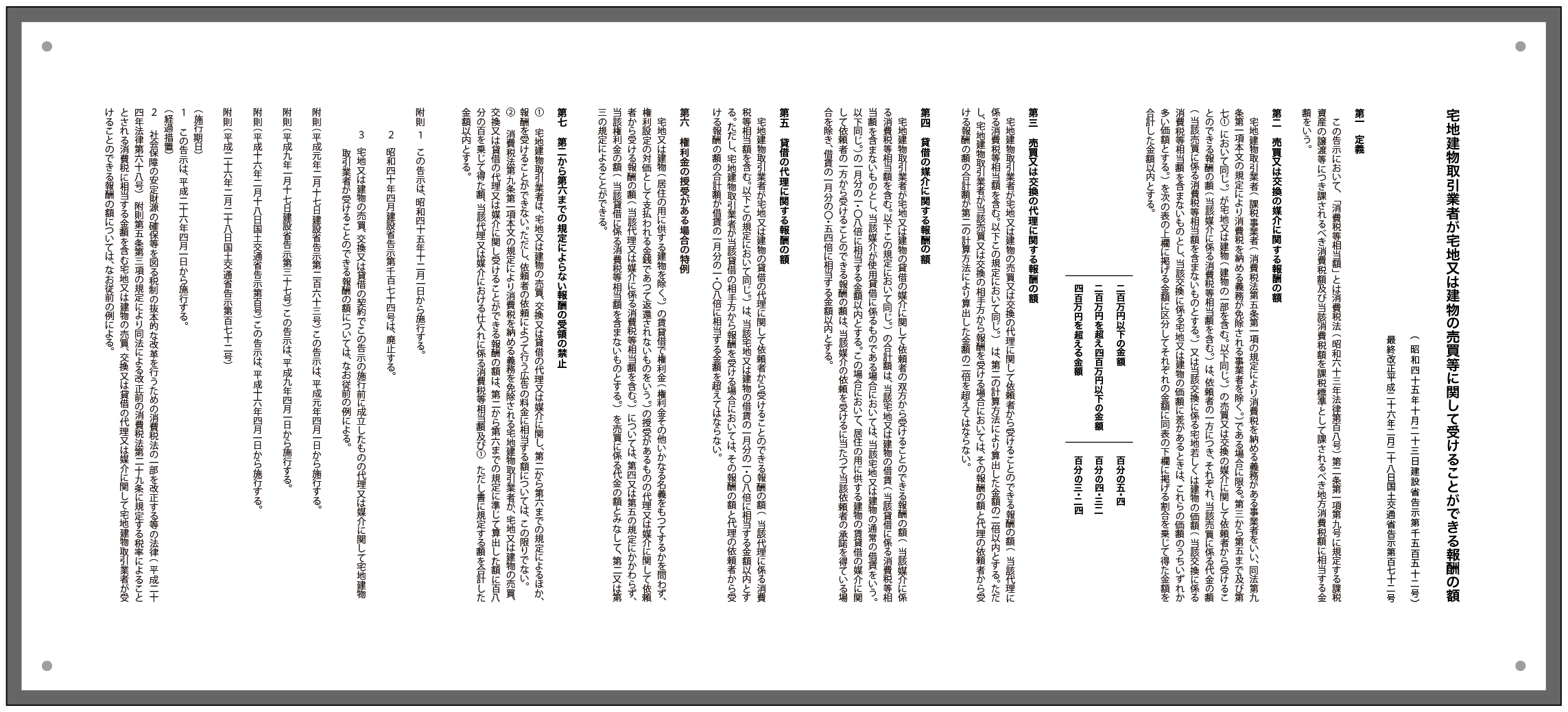 報酬額票シンプルF